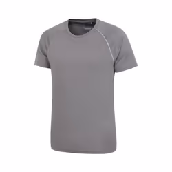 Mountain Warehouse Mens Endurance IsoCool T-Shirt - XS, Dark Grey