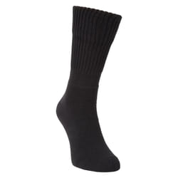 Mountain Warehouse Mens Double Layered Anti-Chafe Boot Socks - 7 UK-11 UK, Black