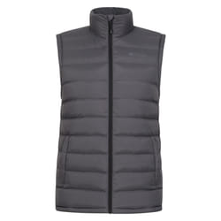 Mountain Warehouse Mens Seasons II Padded Gilet - XS, Charcoal