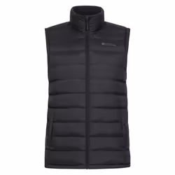 Mountain Warehouse Mens Seasons II Padded Gilet - L, Black