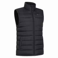 Mountain Warehouse Mens Seasons II Padded Gilet - L, Black