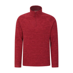 Mountain Warehouse Womens/Ladies Snowdon II Fleece Top - XL, Dark Red