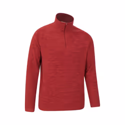 Mountain Warehouse Womens/Ladies Snowdon II Fleece Top - XL, Dark Red