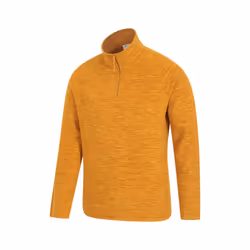Mountain Warehouse Womens/Ladies Snowdon II Fleece Top - M, Mustard