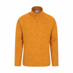 Mountain Warehouse Womens/Ladies Snowdon II Fleece Top - L, Mustard