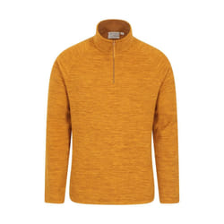 Mountain Warehouse Womens/Ladies Snowdon II Fleece Top - L, Mustard