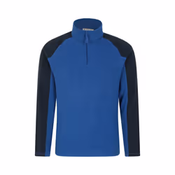 Mountain Warehouse Mens Ashbourne II Half Zip Fleece Top - 3XL, Cobalt