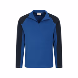 Mountain Warehouse Mens Ashbourne II Half Zip Fleece Top - 3XL, Cobalt