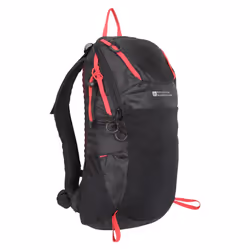 Mountain Warehouse Inca 18L Backpack - One Size, Black/Red