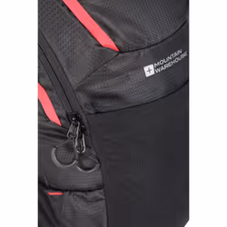 Mountain Warehouse Inca 18L Backpack - One Size, Black/Red