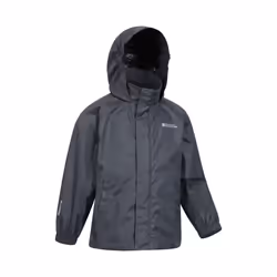 Mountain Warehouse Childrens/Kids Pakka II Waterproof Jacket - 9-10 Years, Black