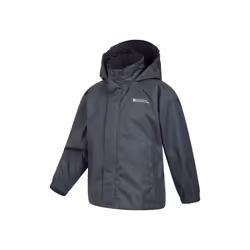 Mountain Warehouse Childrens/Kids Pakka II Waterproof Jacket - 9-10 Years, Black