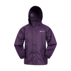 Mountain Warehouse Childrens/Kids Pakka II Waterproof Jacket - 9-10 Years, Dark Purple