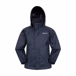 Mountain Warehouse Childrens/Kids Pakka II Waterproof Jacket - 2-3 Years, Dark Blue