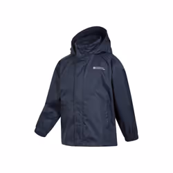 Mountain Warehouse Childrens/Kids Pakka II Waterproof Jacket - 2-3 Years, Dark Blue