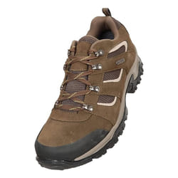 Mountain Warehouse Mens Voyage Suede Waterproof Walking Shoes - 8 UK, Brown
