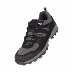 Mountain Warehouse Mens Mcleod Outdoor Wide Walking Shoes - 13 UK, Black