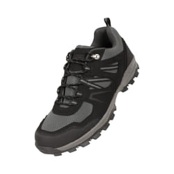 Mountain Warehouse Mens Mcleod Outdoor Wide Walking Shoes - 13 UK, Black
