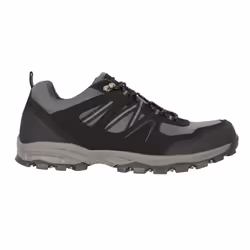 Mountain Warehouse Mens Mcleod Outdoor Wide Walking Shoes - 13 UK, Black