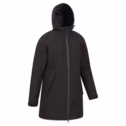 Mountain Warehouse Womens/Ladies Hilltop II Waterproof Jacket - 14 UK, Black