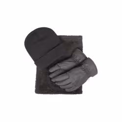 Mountain Warehouse Childrens/Kids Accessories Set (Pack of 3) - M, Charcoal
