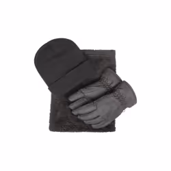 Mountain Warehouse Childrens/Kids Accessories Set (Pack of 3) - L, Charcoal