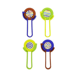 Unique Party Disc Shooter Plastic Party Favours (Pack of 4)