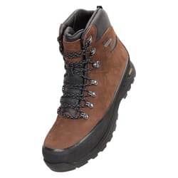 Mountain Warehouse Mens Quest Nubuck IsoGrip Hiking Boots - 7 UK, Brown