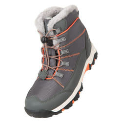 Mountain Warehouse Childrens/Kids Comet Waterproof Snow Boots - 10 UK Child, Grey/Orange