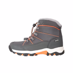 Mountain Warehouse Childrens/Kids Comet Waterproof Snow Boots - 10 UK Child, Grey/Orange