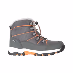 Mountain Warehouse Childrens/Kids Comet Waterproof Snow Boots - 10 UK Child, Grey/Orange
