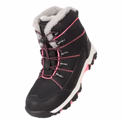 Mountain Warehouse Childrens/Kids Comet Waterproof Snow Boots - 10 UK Child, Black