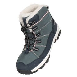 Mountain Warehouse Childrens/Kids Comet Waterproof Snow Boots - 13 UK Child, Green