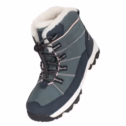 Mountain Warehouse Childrens/Kids Comet Waterproof Snow Boots - 1 UK, Green