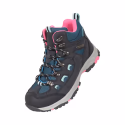 Mountain Warehouse Childrens/Kids Adventurer Waterproof Walking Boots - 4 UK, Navy