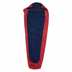 Mountain Warehouse Unisex Adult Right Zip Microlite 500 Midseason Mummy Sleeping Bag - 215cm, Navy