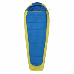 Mountain Warehouse Unisex Adult Left Zip Winter Mummy Sleeping Bag - 215cm, Blue