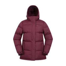 Mountain Warehouse Womens/Ladies Waterproof Padded Jacket - 14 UK, Burgundy