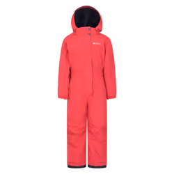 Mountain Warehouse Childrens/Kids Cloud All In One Waterproof Snowsuit - 5-6 Years, Active Red