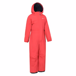 Mountain Warehouse Childrens/Kids Cloud All In One Waterproof Snowsuit - 5-6 Years, Active Red