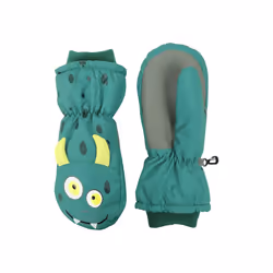 Mountain Warehouse Childrens/Kids Critter Ski Mittens - L, Green