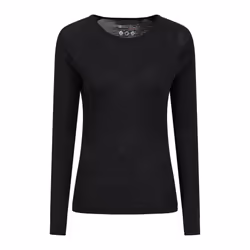 Mountain Warehouse Womens/Ladies Merino II Thermal Top - 10 UK, Black