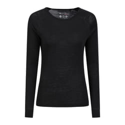 Mountain Warehouse Womens/Ladies Merino II Thermal Top - 12 UK, Black