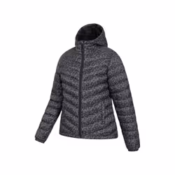 Mountain Warehouse Womens/Ladies Seasons Printed Padded Jacket - 20 UK, Grey