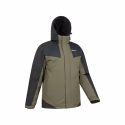 Mountain Warehouse Mens Dusk III Ski Jacket - L, Dark Khaki/Black