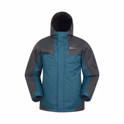 Mountain Warehouse Mens Dusk III Ski Jacket - XS, Petrol/Black