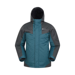 Mountain Warehouse Mens Dusk III Ski Jacket - XS, Petrol/Black
