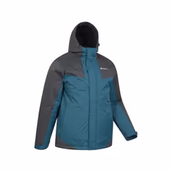 Mountain Warehouse Mens Dusk III Ski Jacket - XS, Petrol/Black