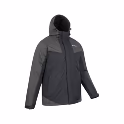 Mountain Warehouse Mens Dusk III Ski Jacket - XS, Black/Grey