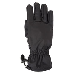 Mountain Warehouse Mens Waterproof Ripstop Gloves - L, Black